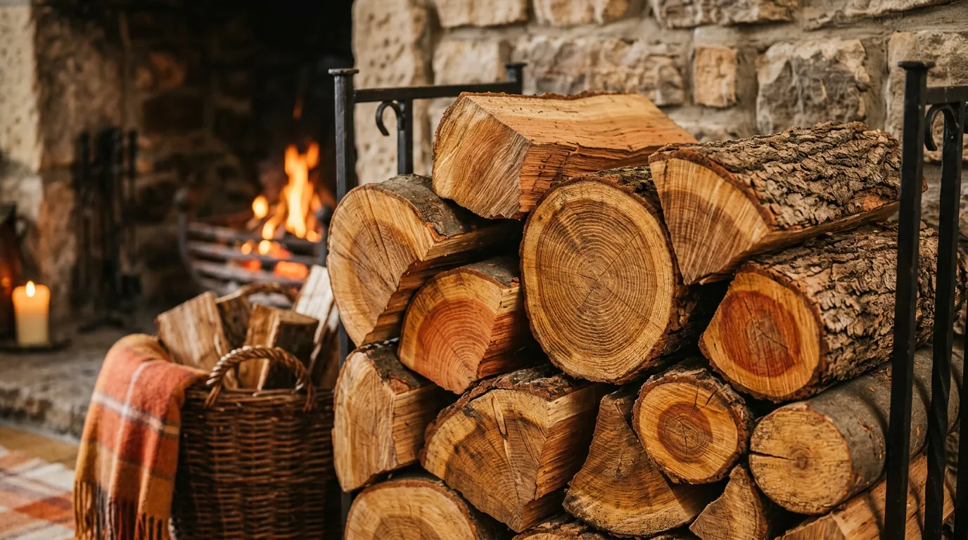 Drewno kominkowe bukowe sezonowane — dostawa do domu w Siewierzu i okolicach